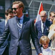 Pierre Casiraghi e Beatrice Borromeo al 6º E-Prix di Monaco  