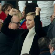 La Principessa Charlene porta fortuna alla sua squadra del cuore