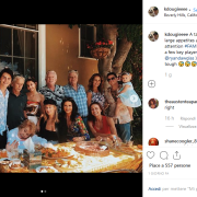 La foto più bella: la famiglia Douglas al completo, da 102 anni a 20 mesi!