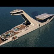 E' stato creato da un designer italiano lo yacht più straordinario in circolazione