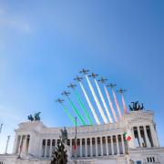 2 giugno Festa della Repubblica: ecco il volo delle Frecce Tricolori visto dalla cabina di pilotaggio!