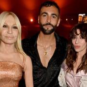 Marco Mengoni a Hollywood alla festa per gli Oscar di Elton John