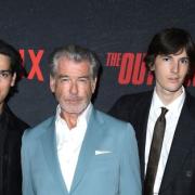 Pierce Brosnan presenta  i suoi figli