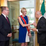 Onorificenza per la Principessa Charlene 