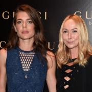 Charlotte Casiraghi al party per il lancio di Gucci Cosmetics