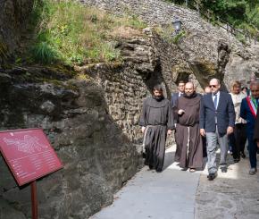 Il Principe Alberto in visita in Toscana