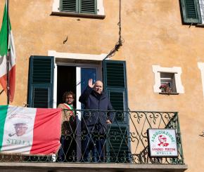 Il Principe Alberto in visita in Liguria