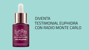Diventa testimonial EUPHIDRA con Radio Monte Carlo