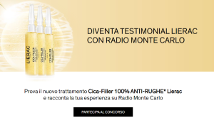 Diventa testimonial LIERAC con Radio Monte Carlo
