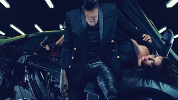 Balmain sceglie Kim Kardashian e Kanye West come testimonial