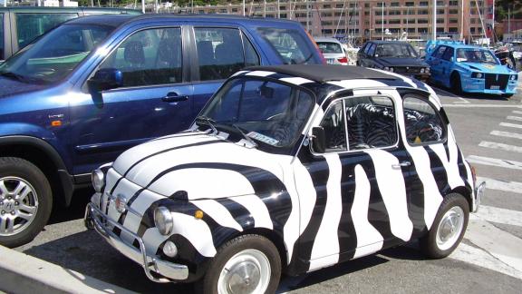 Una 500 molto chic!