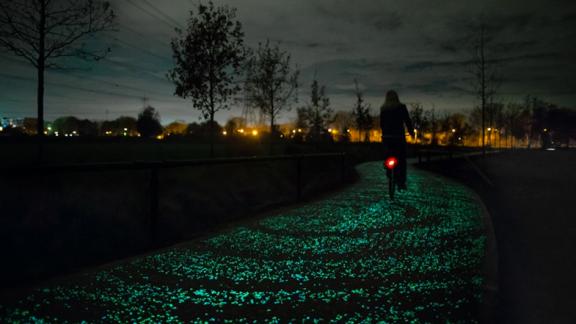 La pista ciclabile ispirata a van Gogh 