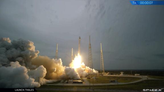 Lancio del satellite MonacoSAT