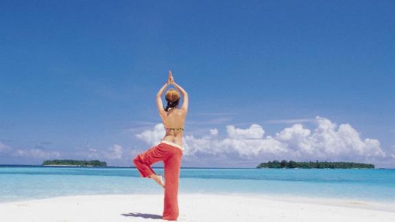 Fare fitness in spiaggia