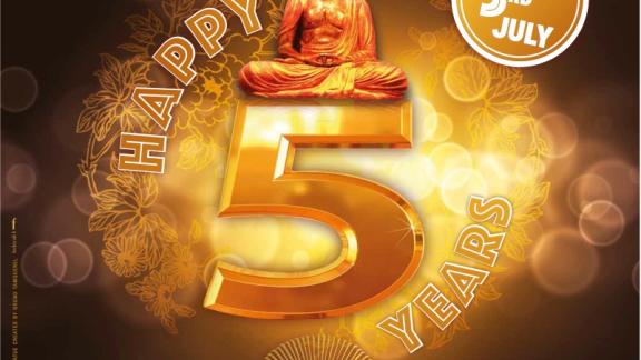 Tanti auguri, Buddha-Bar Monte Carlo! Il "nostro" locale  festeggia i suoi 5 anni d’attività 