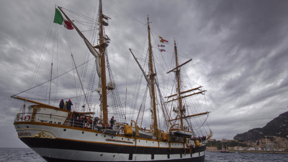Le Navi Scuola a Vela della Marina Italiana a Monte Carlo
