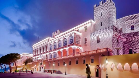 Il Palazzo Principesco in blu