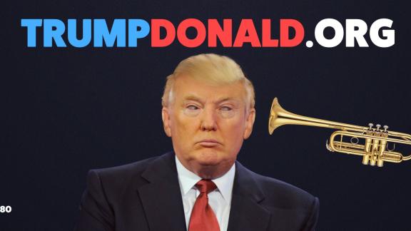 Suona anche tu la tromba in faccia a Donald Trump!