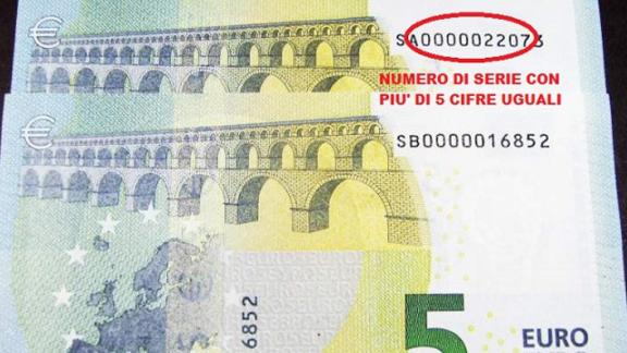 La banconota da 5 euro che vale una fortuna
