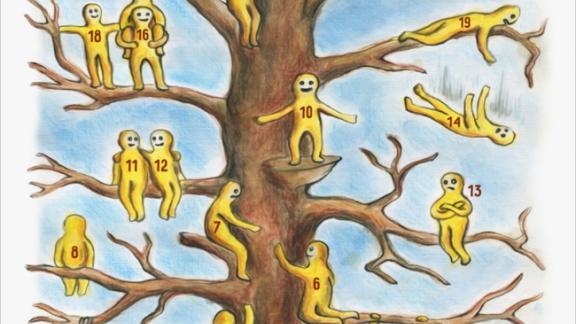 Test di personalità: scegli 2 omini sull'albero
