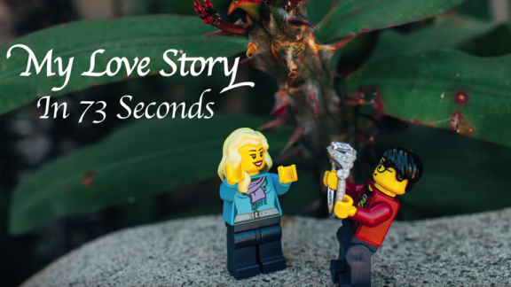 Commuovetevi con questa romantica storia d’amore… realizzata con i Lego!