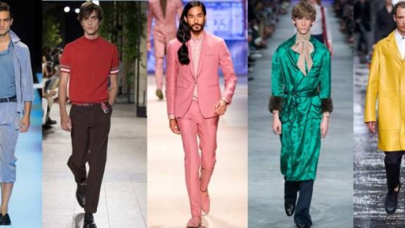 I colori Pantone di tendenza per la moda uomo