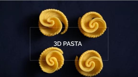Ecco la nuova pasta 3D