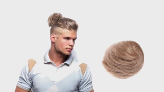 L'uomo e lo chignon? Eccolo in vendita a pochi euro!