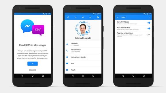 Facebook Messenger gestisce gli SMS
