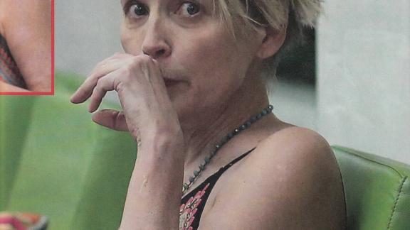 Sharon Stone al naturale: quando la super vip sceglie l'estetista!