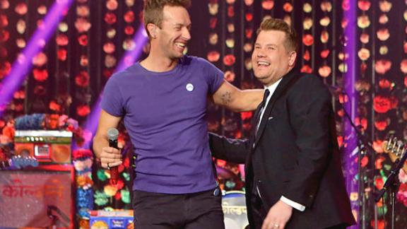 Coldplay e James Corden: insieme per l'omaggio a Prince. Guarda il video
