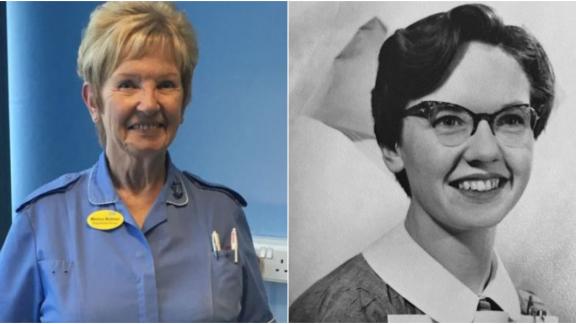 83 anni, infermiera da 64. "Lavorerò fino a quando ne sarò in grado"