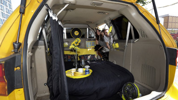 I taxi diventano hotel. Succede a New York