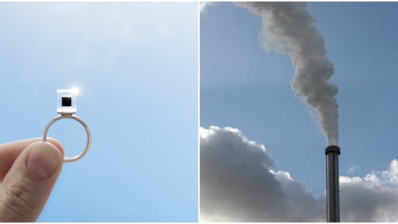 A Pechino lo smog crea gioielli