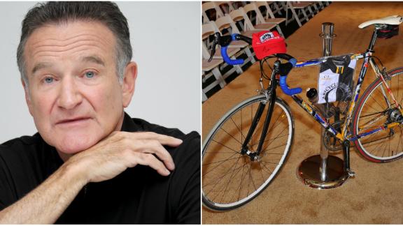 Robin Williams. 87 bici all'asta per beneficenza