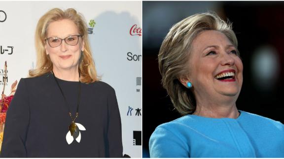 Meryl Streep , "Sarei lusingata di interpretare Hillary Clinton in un film" 