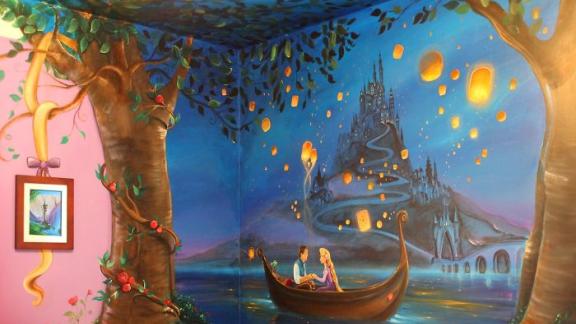 Il murales da sogno di una mamma per la sua bimba?