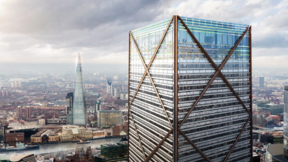 Un nuovo grattacielo a Londra. Sarà il secondo più alto d'Europa