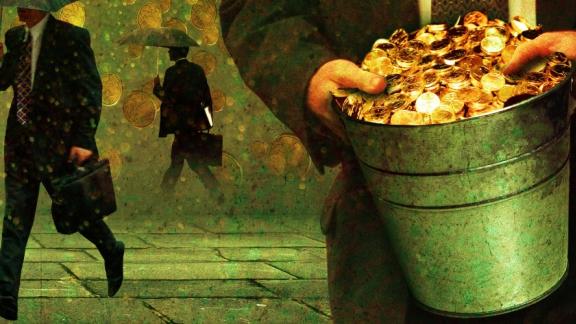 Ruba un  secchio pieno d'oro e scappa. A New York è caccia al ladro