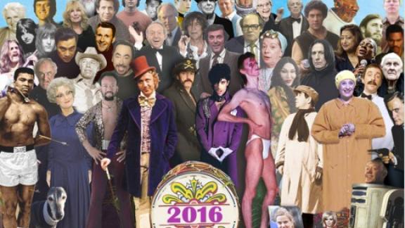 Sgt Pepper's: la copertina ridisegnata con le star scomparsa nel 2016