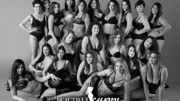 Beautiful Curvy. L'anteprima del calendario "a tutte curve" 2017