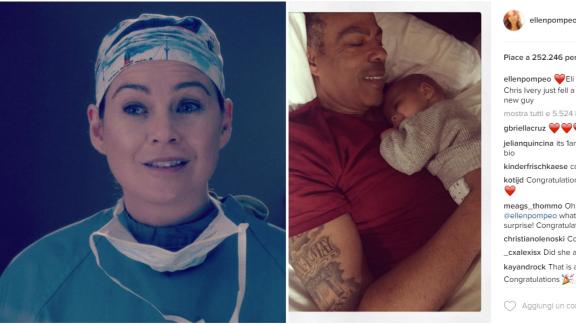 Ellen Pompeo è mamma per la terza volta. E' nato Eli Christopher