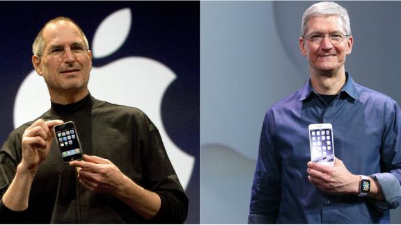 10 anni di iPhone. Il primo modello presentato da Steve Jobs nel 2007