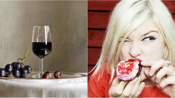 Il vino stimola l'appetito. E' l'"effetto aperitivo"