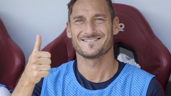 Francesco Totti ospite al Festival di Sanremo