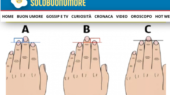 Le mani raccontano il tuo carattere