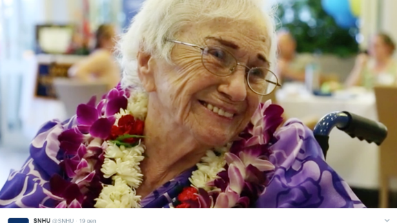 Laureata a 94 anni. Amy Craton è una delle donne più anziane a conseguire una laurea