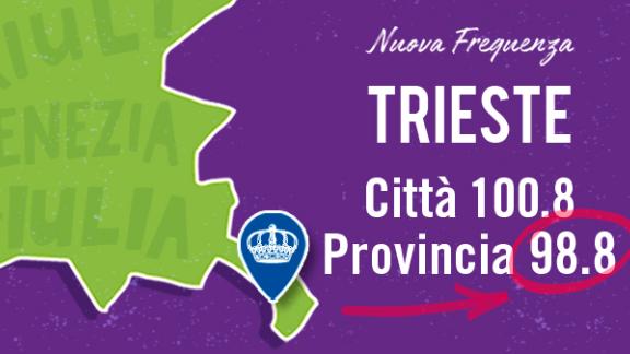 A Trieste RMC cambia frequenza!