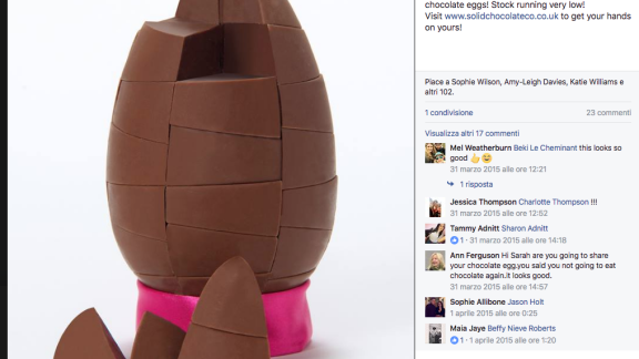 Le prime uova di Pasqua... che faranno davvero felici gli amanti del cioccolato
