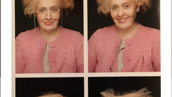 Adele si traveste per il suo compleanno